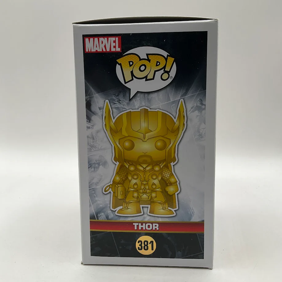 Thor (Gold) Funko Pop! Marvel Studios The First Then Years #381 - Image 4