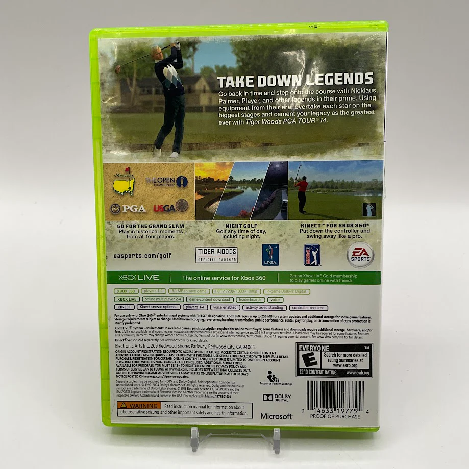 Tiger Woods PGA Tour 14 Xbox 360 Used - Image 2