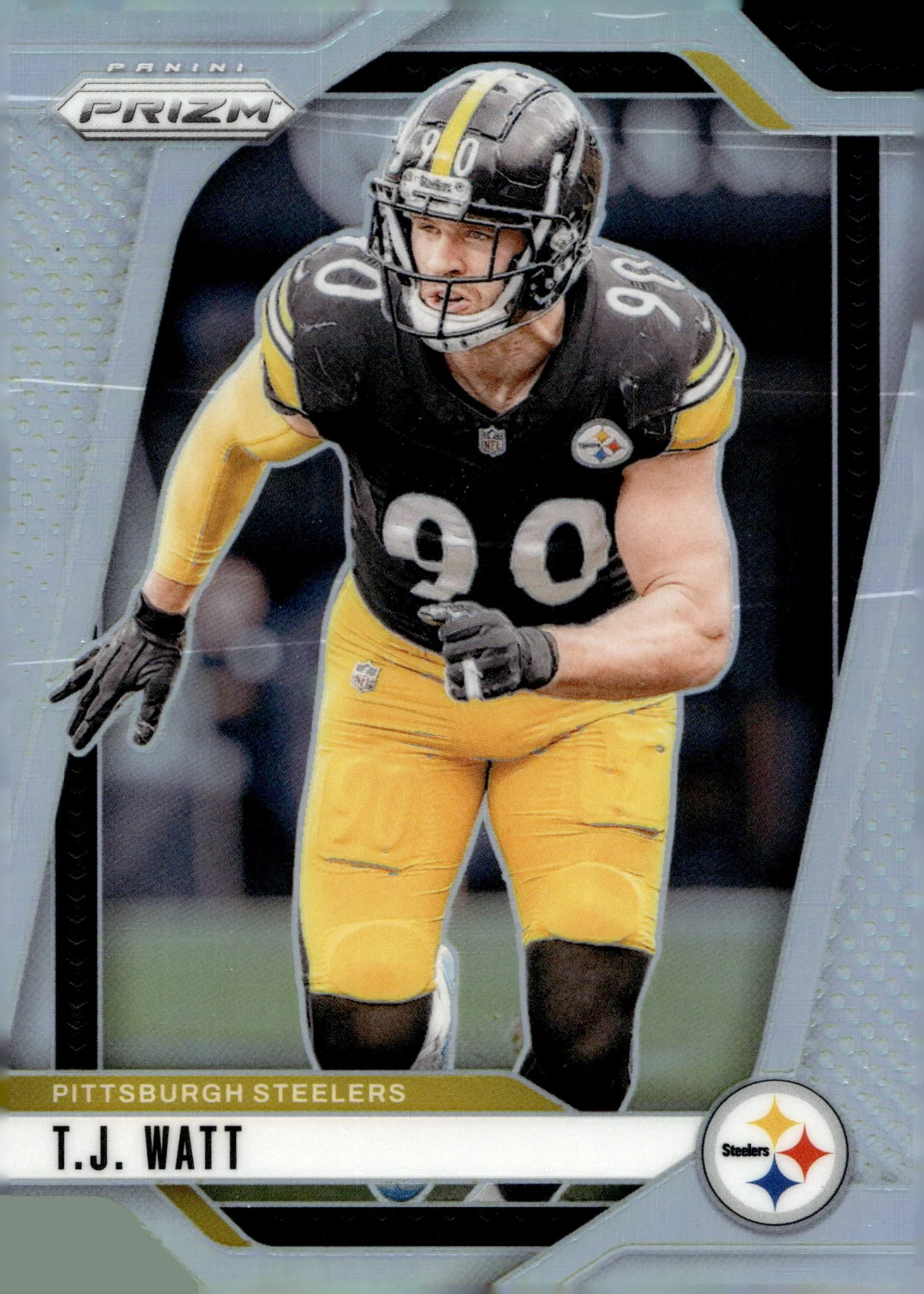 TJ Watt 2024 Panini Prizm Silver Prizm #245