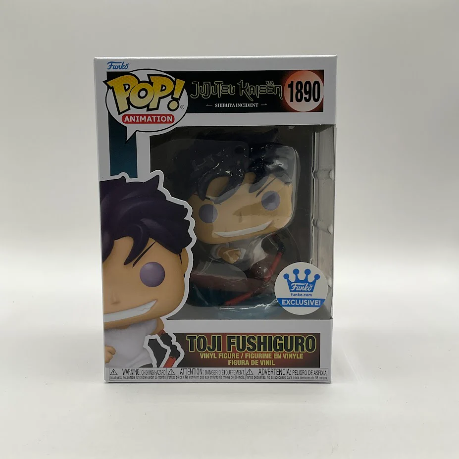 Toji Fushiguro Funko Pop! Jujutsu Kaisen #1890 Funko Exclusive