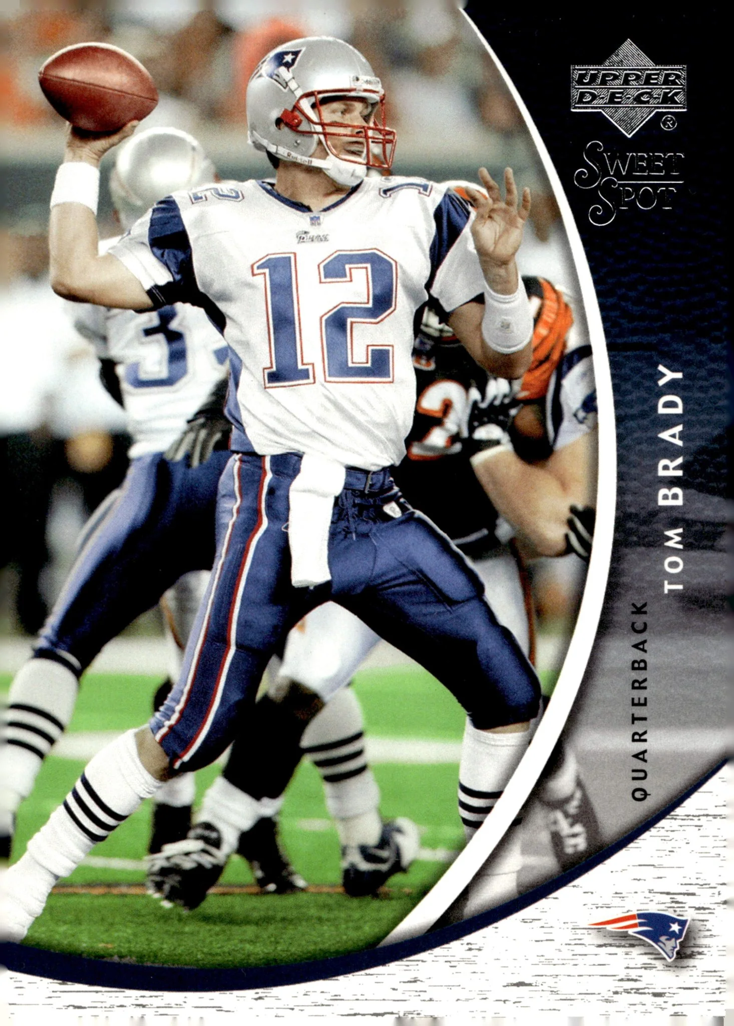 Tom Brady 2004 Upper Deck Sweet Spot #12