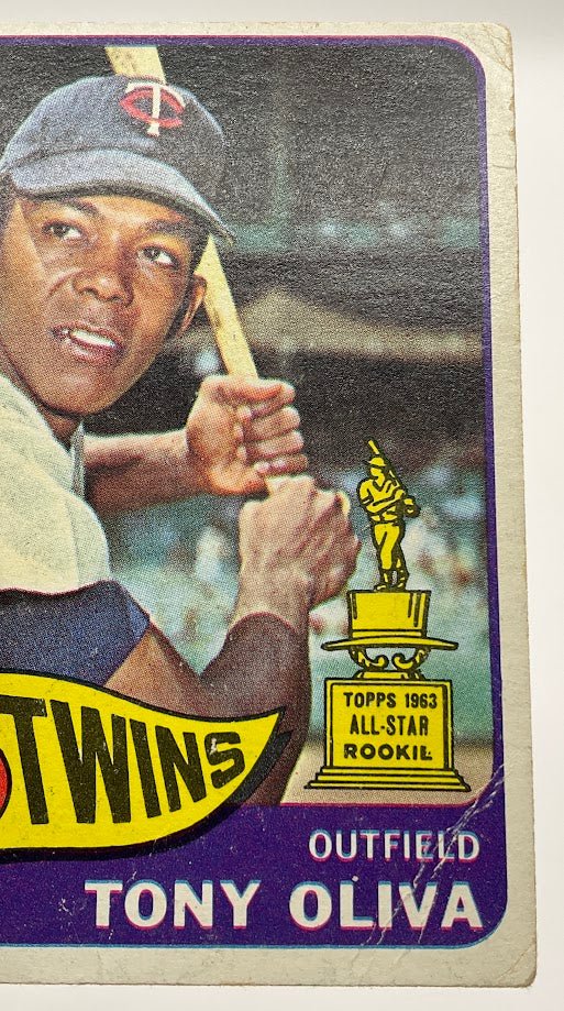 Tony Oliva 1965 Topps #340 Minnesota Twins GD #2 - Image 3