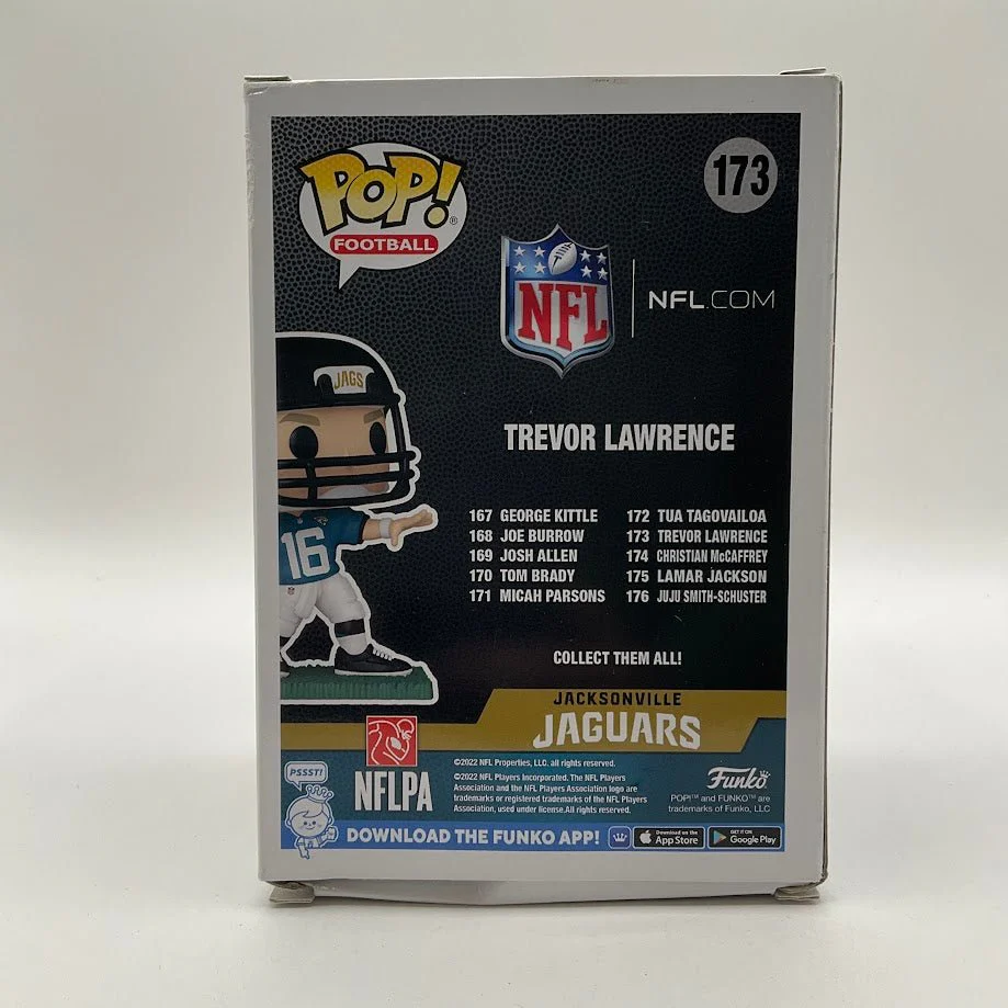 Trevor Lawrence Funko Pop! Jacksonville Jaguars #173 - Image 3