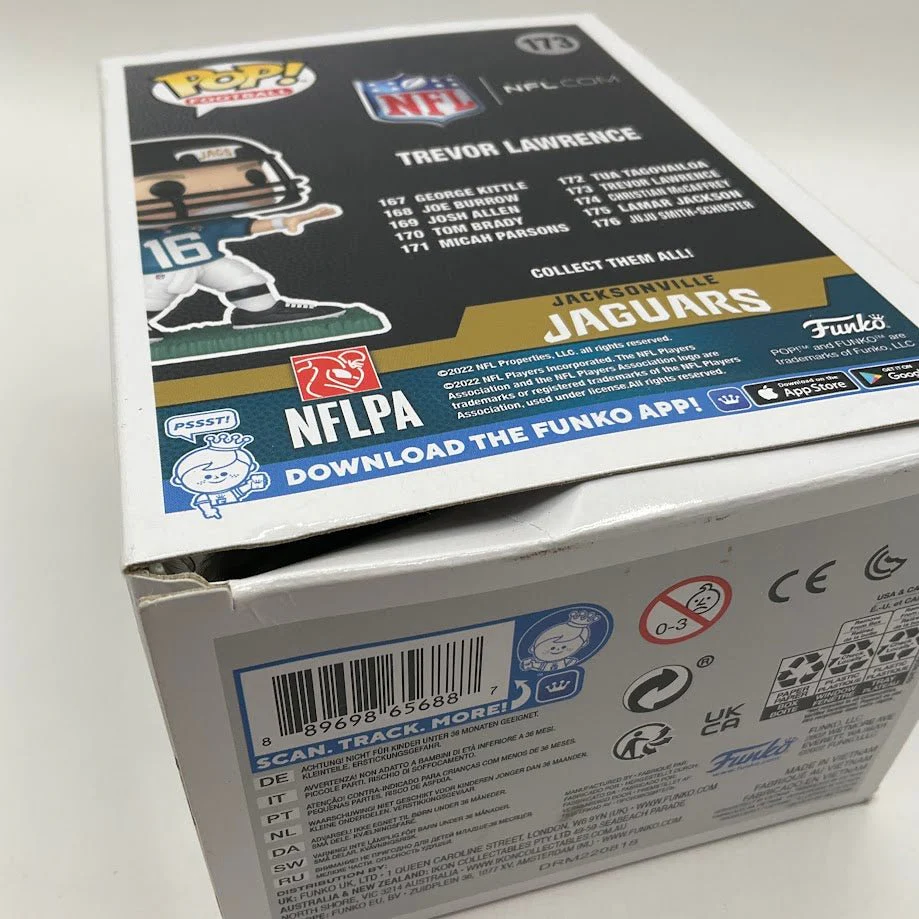 Trevor Lawrence Funko Pop! Jacksonville Jaguars #173 - Image 7