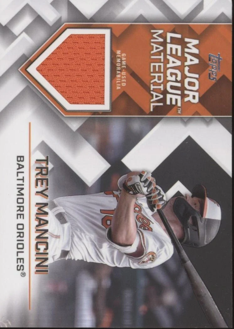 Trey Mancini 2022 Topps Series 2 Major League Material Swatch #MLM-TM