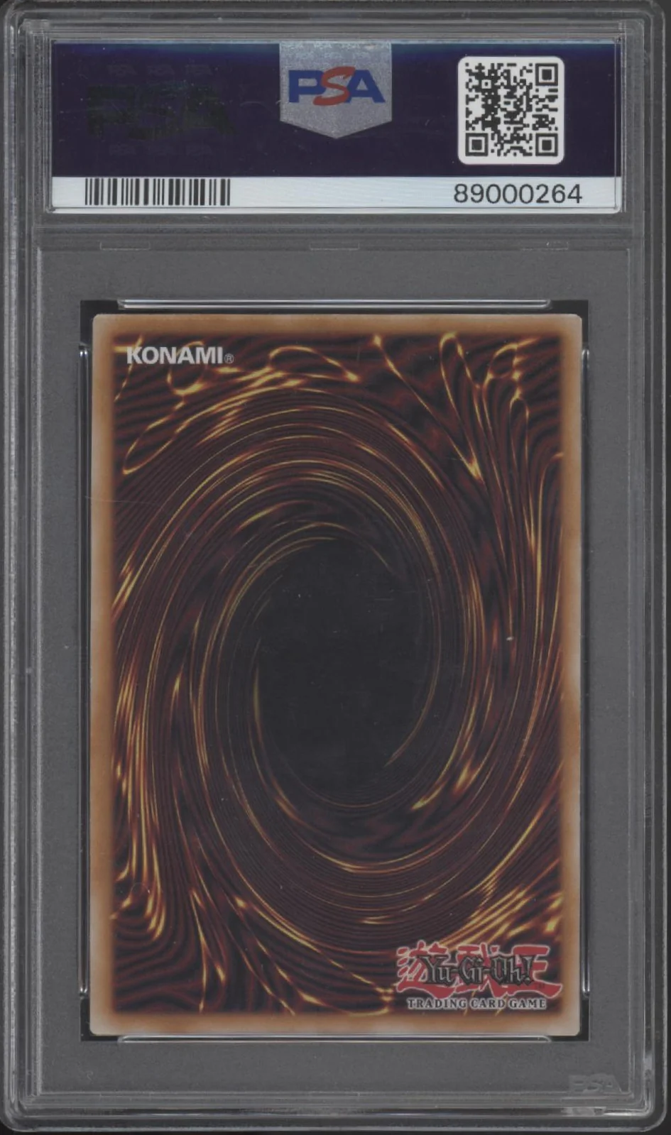Tri-Horned Dragon Yu-Gi-Oh! LOB Reprint #000 PSA 7 - Image 2