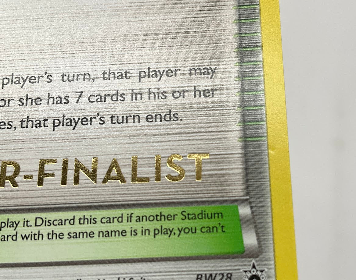 Tropical Beach Pokemon Worlds 11 Quarter-Finalist Promo BW28 - Image 9
