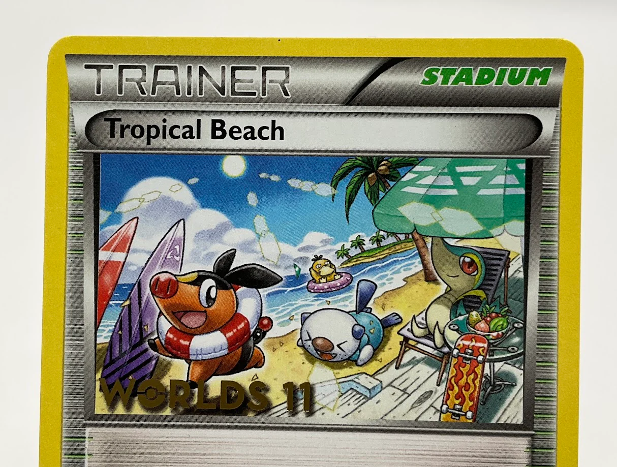 Tropical Beach Pokemon Worlds 11 Top Sixteen Promo BW28 #2 - Image 5