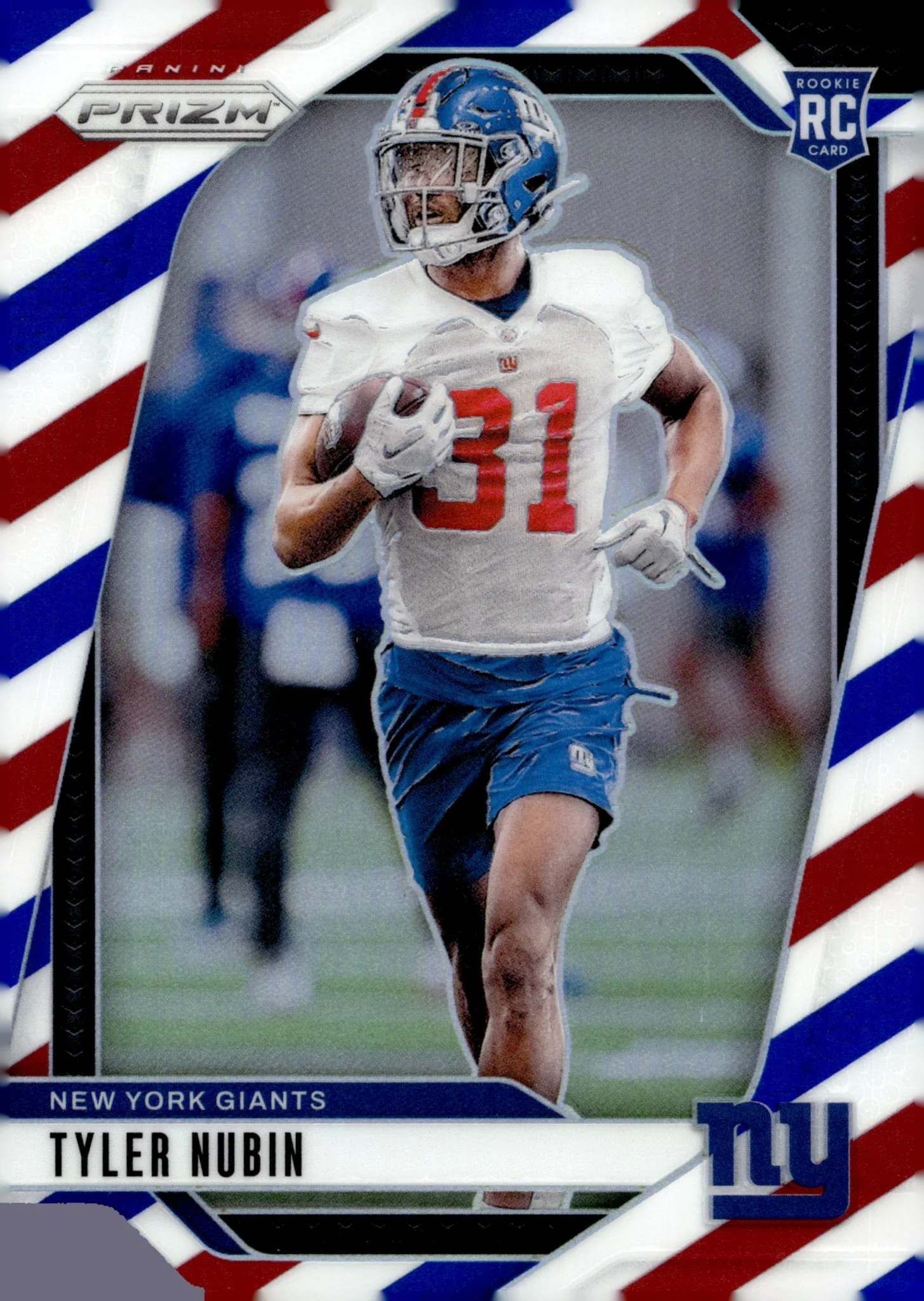 Tyler Nubin 2024 Panini Prizm Red White & Blue Prizm RC #395