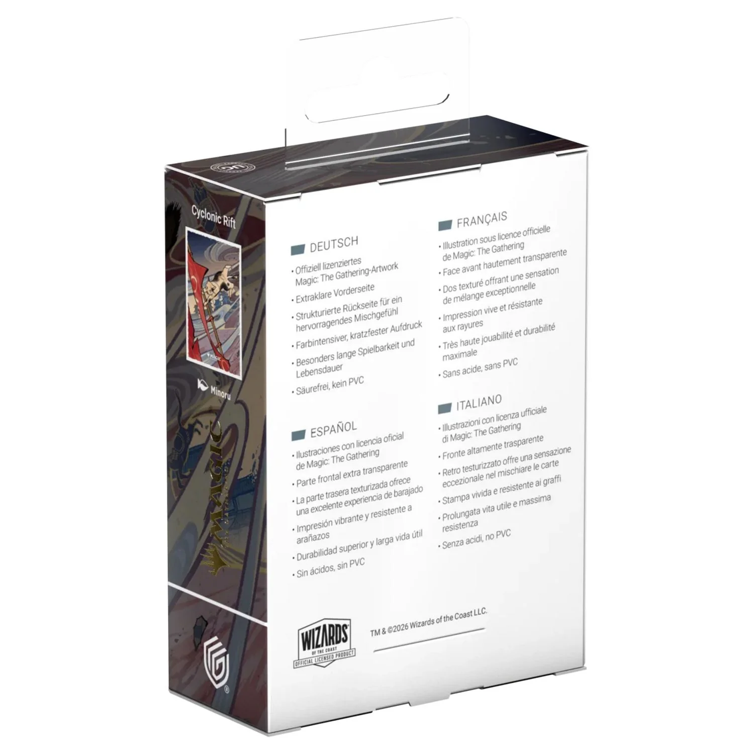 Ultimate Guard: Magic the Gathering Secrets of Strixhaven Art Sleeves (Cyclonic Rift) - Image 4