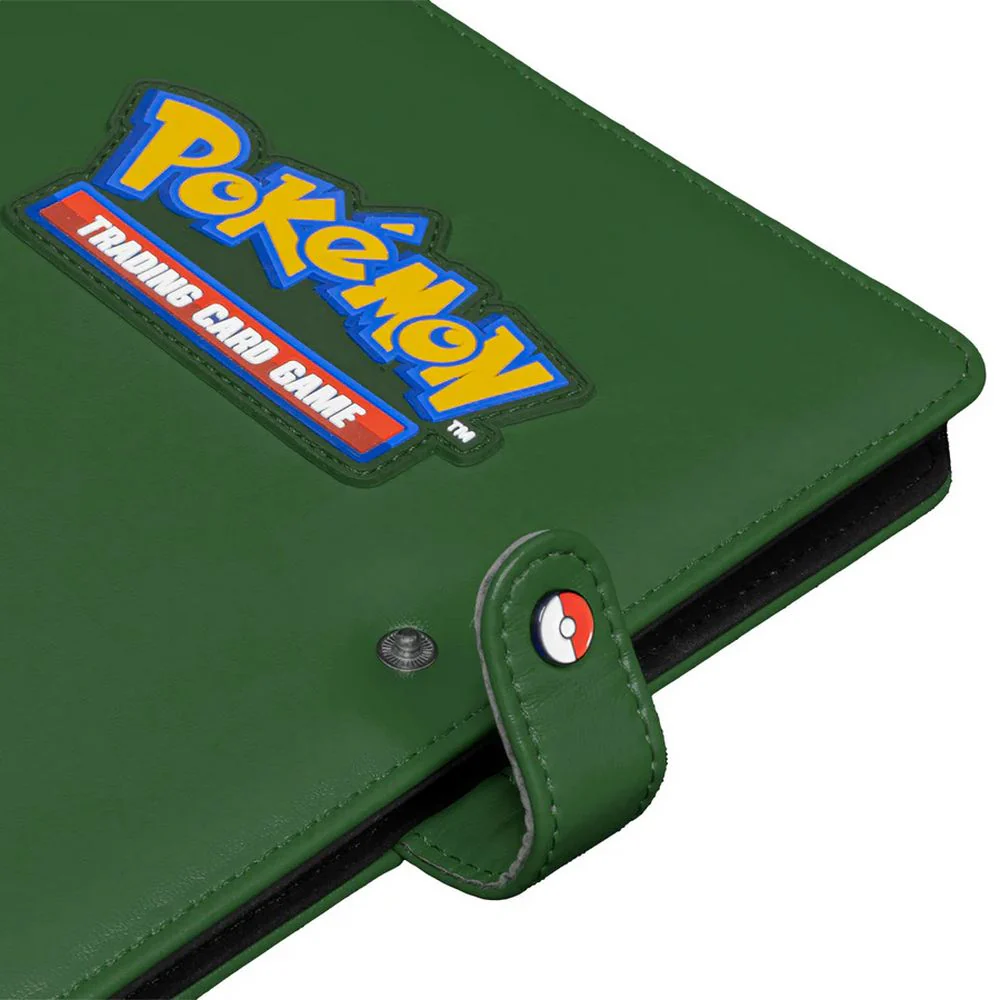 Ultra Pro: 4-Pocket Premium Snap Binder Pokemon Green - Image 4