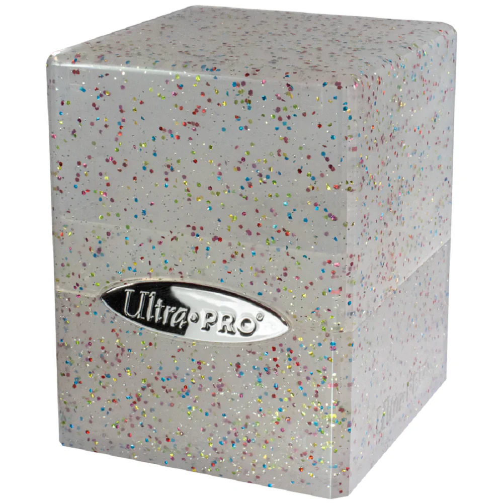 Ultra Pro: Glitter Satin Cube (Clear)