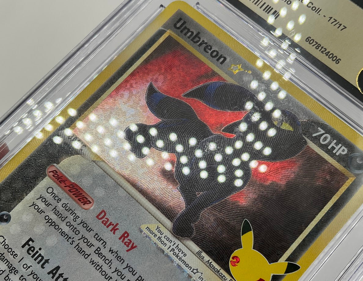 Umbreon Gold Star Pokemon Celebrations POP Series 5 Holo #17 CGC 10 Pristine - Image 3