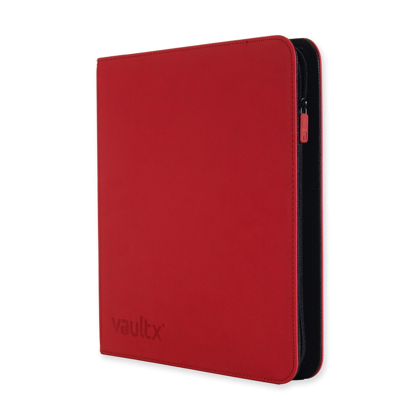 Vaultx 12-Pocket Exo-Tec Zip Binder - Fire Red - Image 2