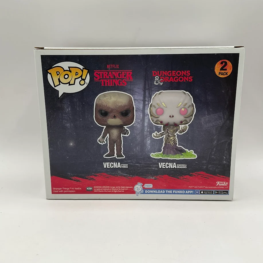 Vecna Stranger Things & Vecna Dungeons & Dragons Funko Pop! 2 Pack 2022 Fall - Image 3