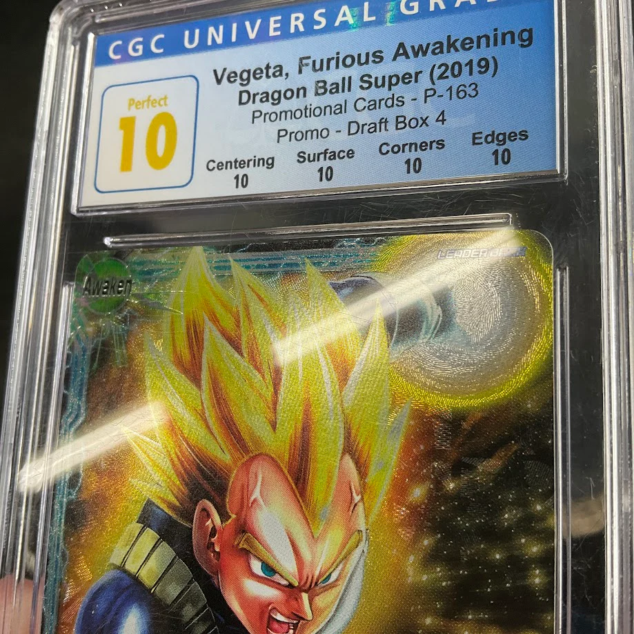 Vegeta Furious Awakening Dragon Ball Super Draft Box 4 Promo #P-163 CGC 10 - Image 3