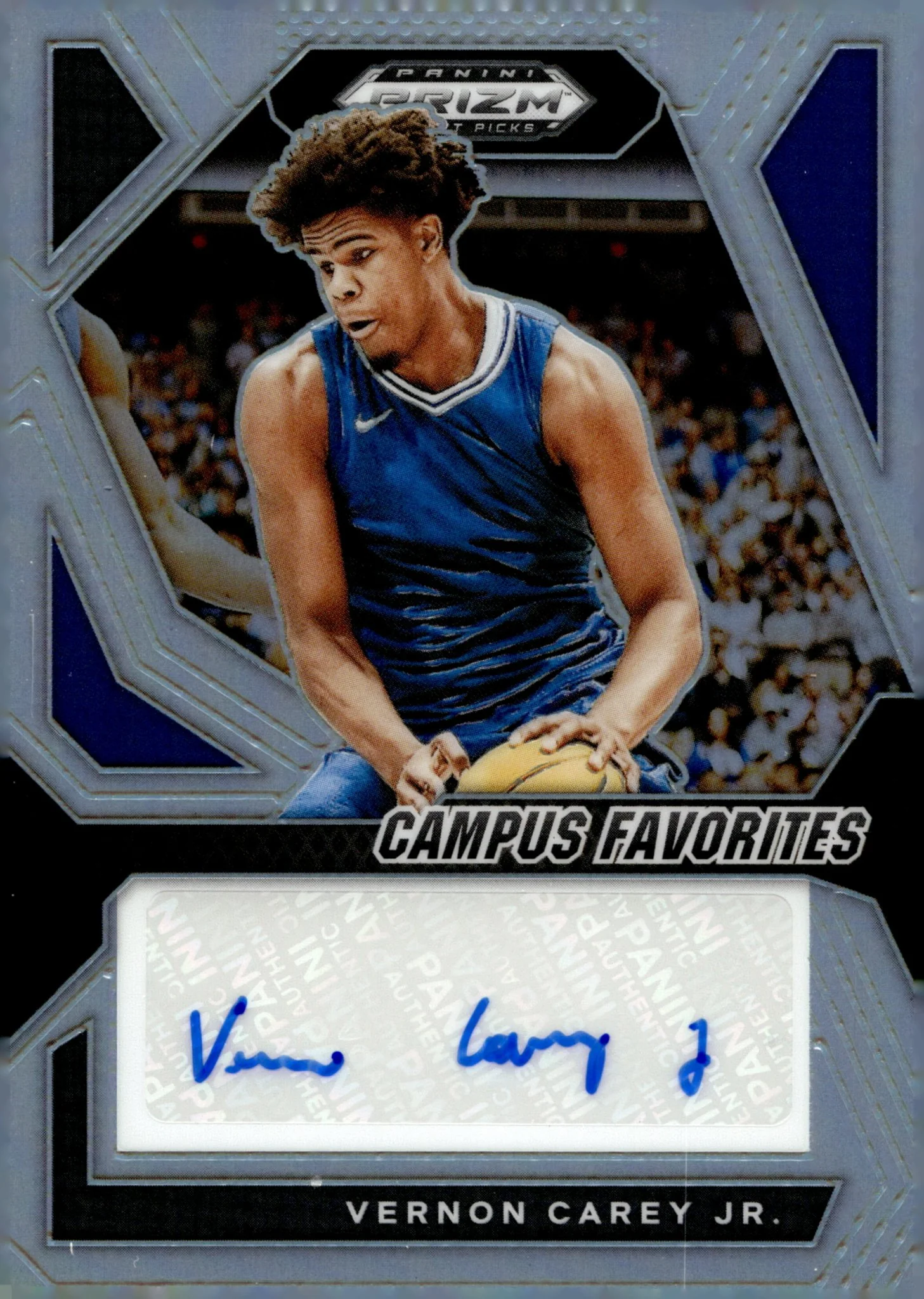 Vernon Carey Jr. 2024 Prizm Draft Picks Campus Favorites Prizm Auto #CFS-VCJ