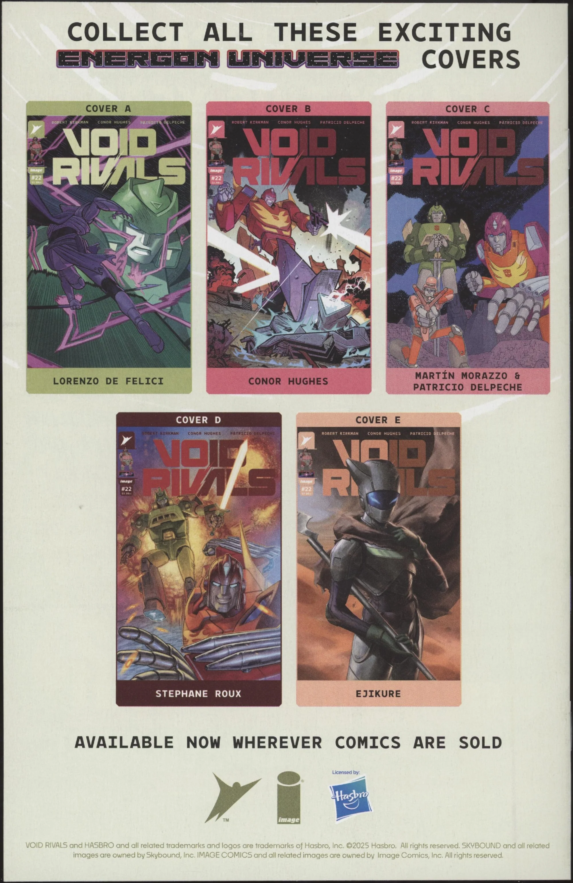 Void Rivals #22 Cover C 1 in 10 Martin Morzzo & Patricio Delpeche Connecting Variant - Image 2