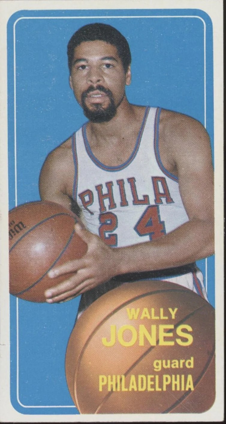 Wally Jones 1970-71 Topps #83 Philadelphia 76ers VG-EX