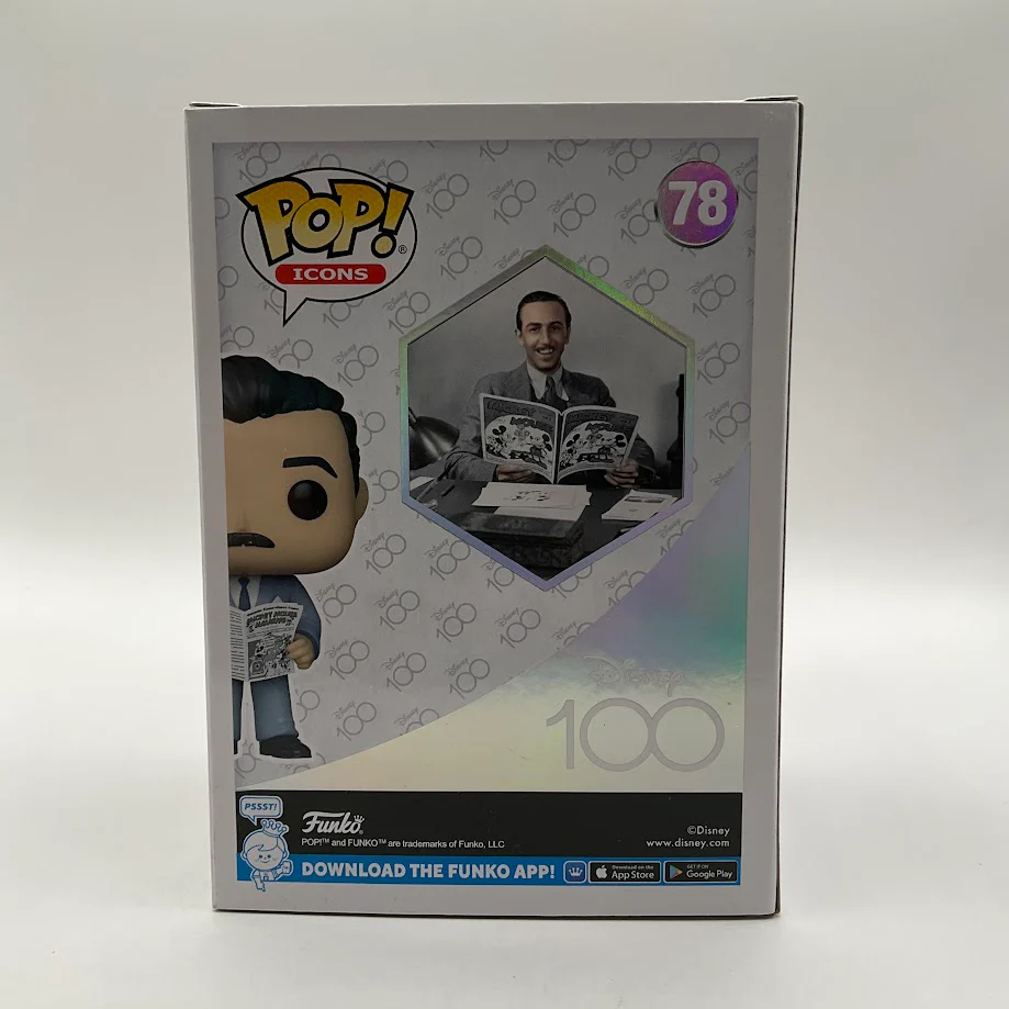 Walt Disney with Magazine Funko Pop! Disney 100 #78 - Image 3
