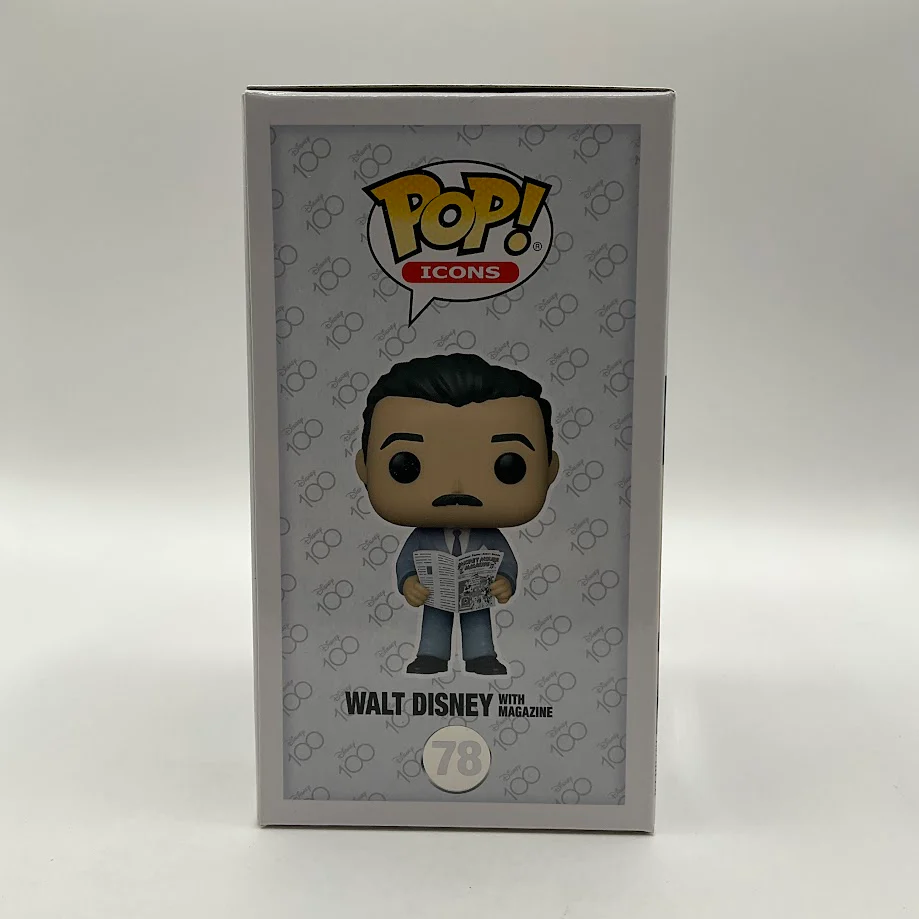 Walt Disney with Magazine Funko Pop! Disney 100 #78 - Image 4