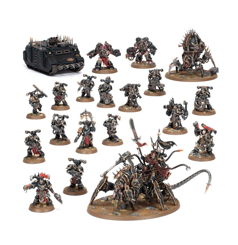 Warhammer 40K: Chaos Space Marines Battleforce - Hellforged Warband - Image 2