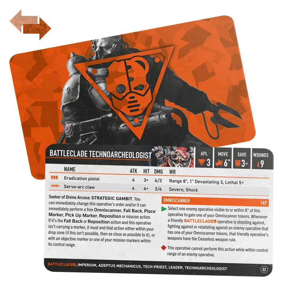 Warhammer 40K: Kill Team Datacards - Battleclade - Image 2