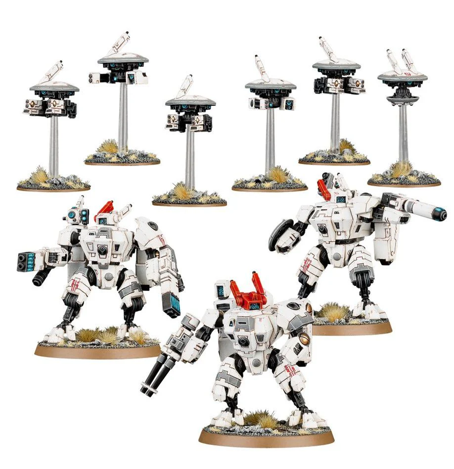 Warhammer 40K: T’au Empire Battleforce - Farsight Cadre - Image 6