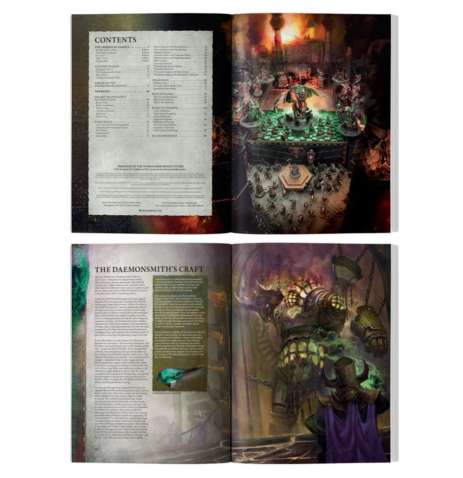 Warhammer Age of Sigmar: Chaos Battletome - Helsmiths of Hashut - Image 2