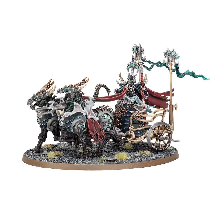 Warhammer Age of Sigmar: Ossiarch Bonereapers - Liege-Kavalos on War Chariot - Image 2