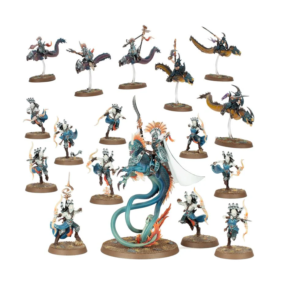 Warhammer Age of Sigmar: Spearhead: Idoneth Deepkin – Akhelian Tide Guard - Image 2