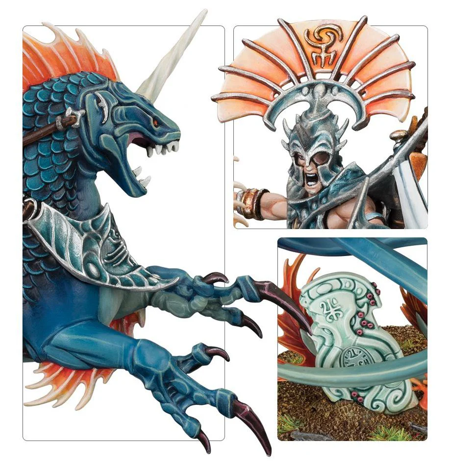 Warhammer Age of Sigmar: Spearhead: Idoneth Deepkin – Akhelian Tide Guard - Image 7