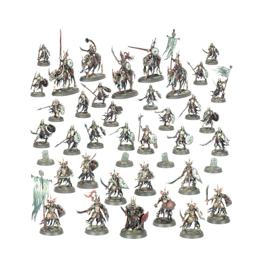 Warhammer Age of Sigmar: Spearhead - Soulblight Gravelords - Deathrattle Tomb Host - Image 2