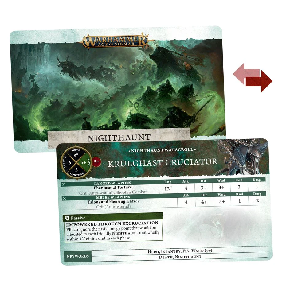 Warhammer Age of Sigmar: Warscroll Cards - Nighthaunt - Image 2