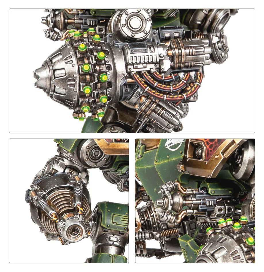 Warhammer Horus Heresy: Legiones Astartes - Saturnine Siege Dreadnought – Ophion - Image 4