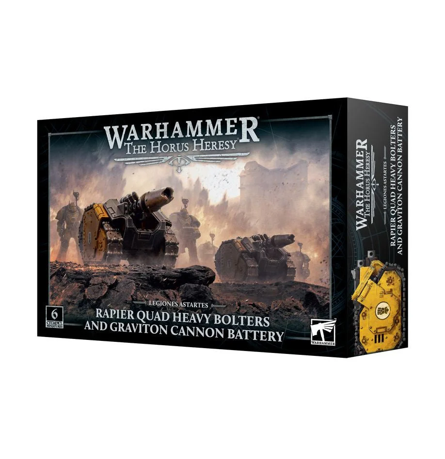 Warhammer The Horus Heresy: Legiones Astartes - Rapier Quad Heavy Bolters and Graviton Cannon Battery