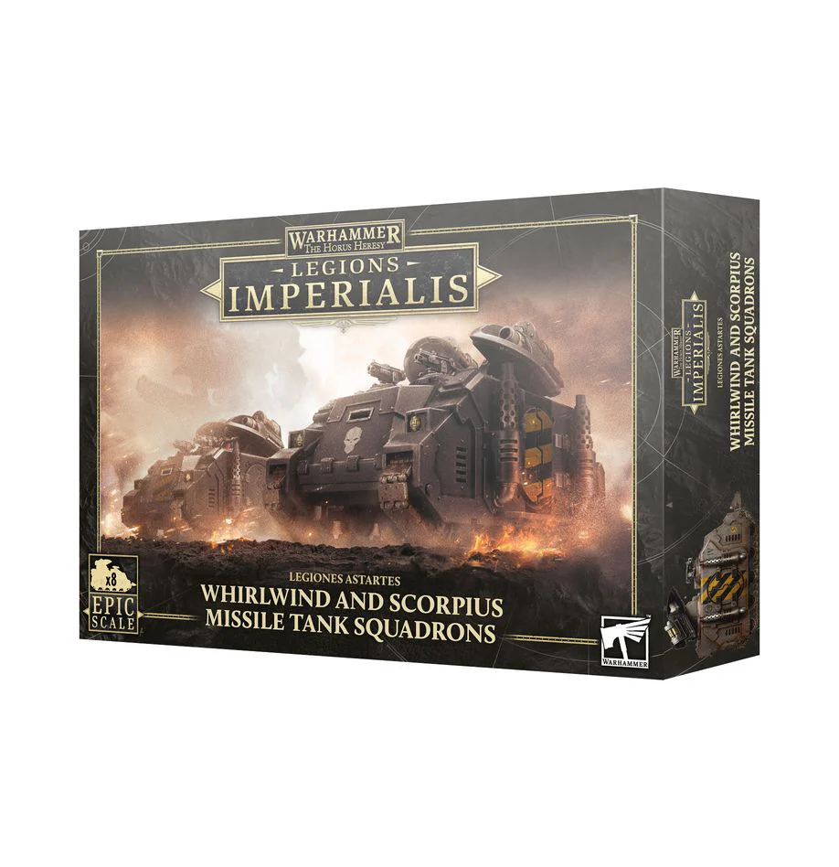 Warhammer The Horus Heresy: Legions Imperialis: Whirlwind and Scorpius Missile Tank Squadrons