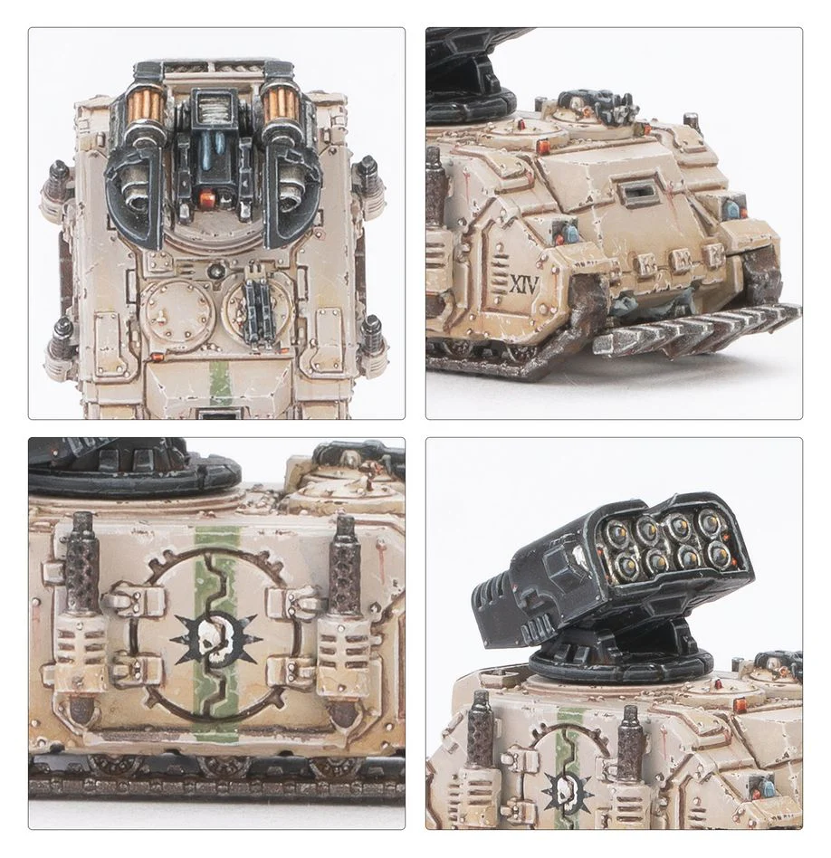 Warhammer The Horus Heresy: Legions Imperialis: Whirlwind and Scorpius Missile Tank Squadrons - Image 3