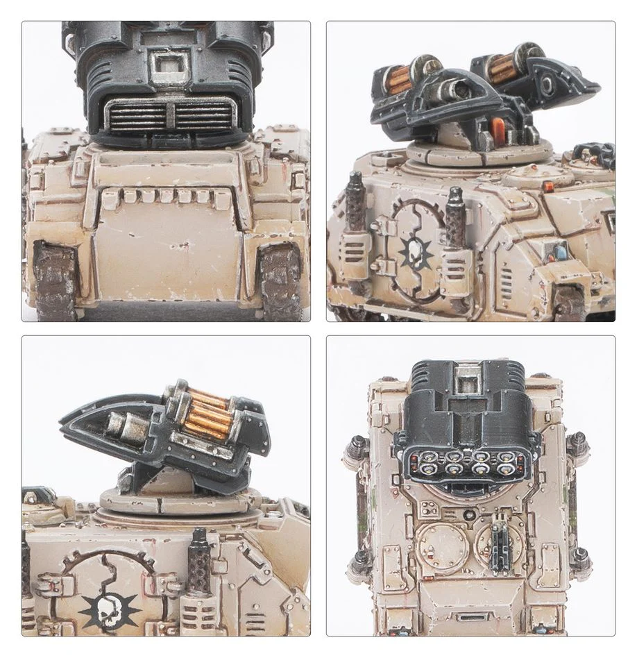Warhammer The Horus Heresy: Legions Imperialis: Whirlwind and Scorpius Missile Tank Squadrons - Image 4