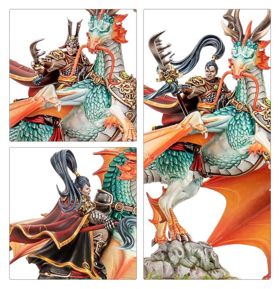 Warhammer The Old World: Shugengan Lord on Great Spirit Longma - Image 3