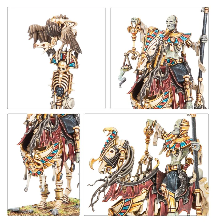 Warhammer The Old World: Tomb Kings of Khemri - Liche Priests - Image 3