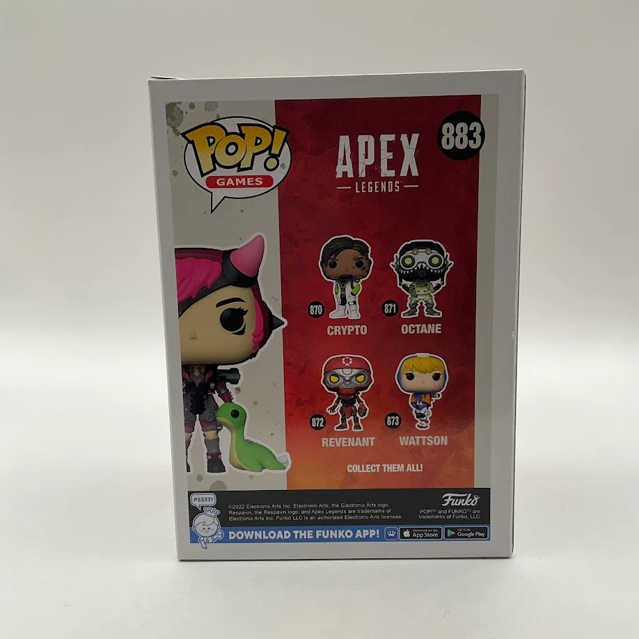 Wattson with Nessie (Cyber Punked) Funko Pop! Apex Legends #883 GameStop - Image 3