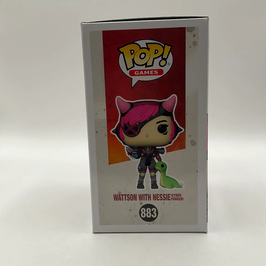Wattson with Nessie (Cyber Punked) Funko Pop! Apex Legends #883 GameStop - Image 4