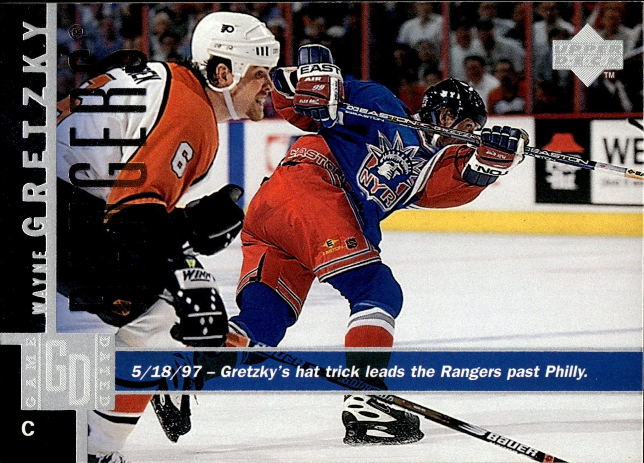 Wayne Gretzky 1997-98 Upper Deck Game Dated #109
