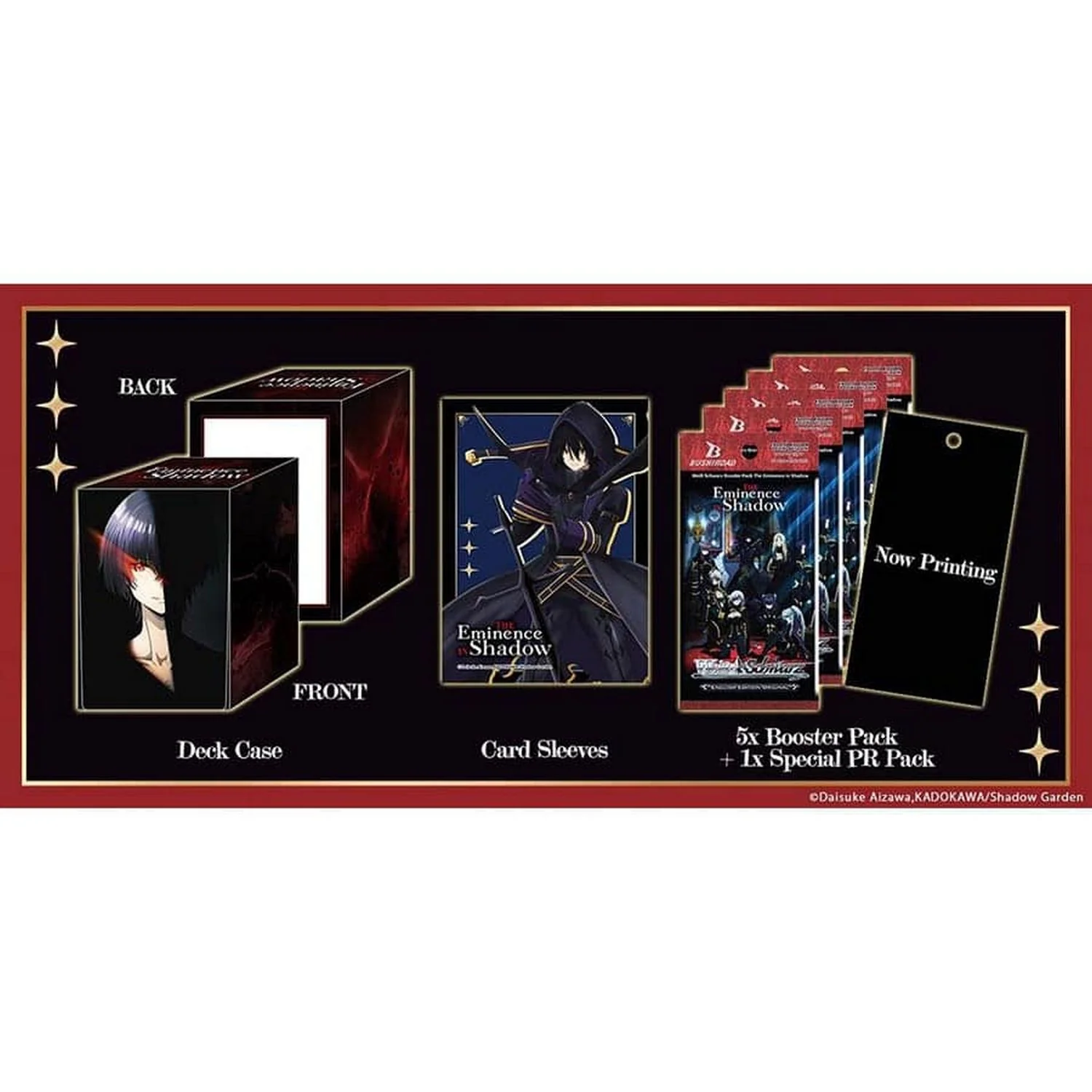 Weiss Schwarz TCG: The Eminence in Shadow Supply Set - Image 2