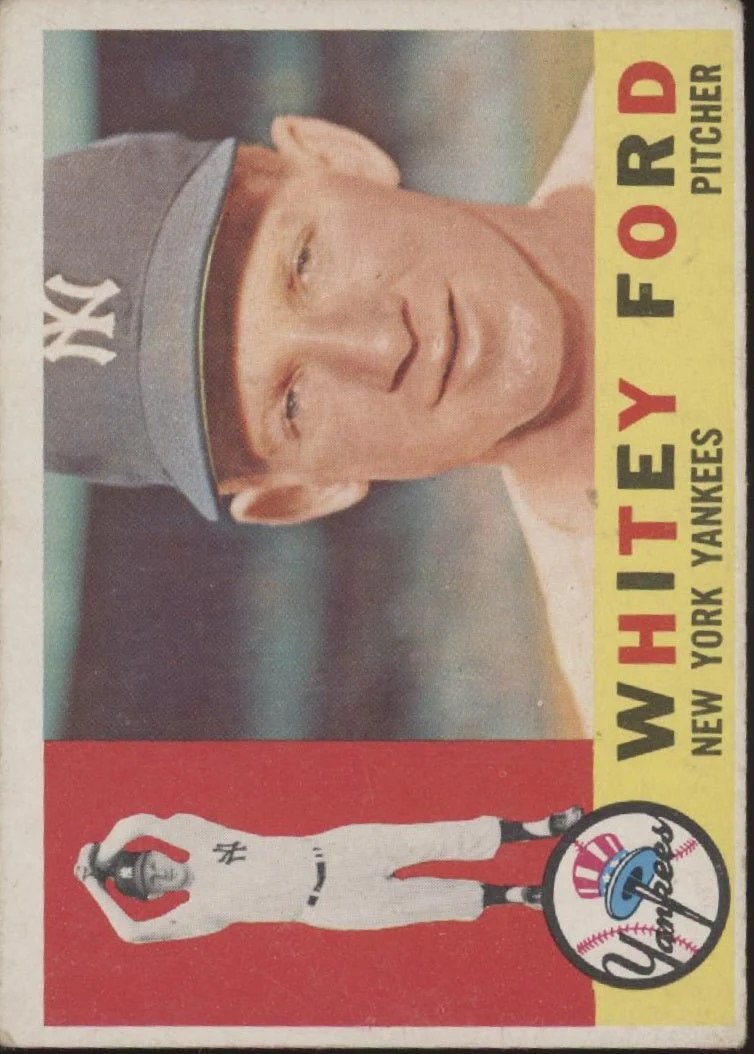 Whitey Ford 1960 Topps #35 New York Yankees VG #2