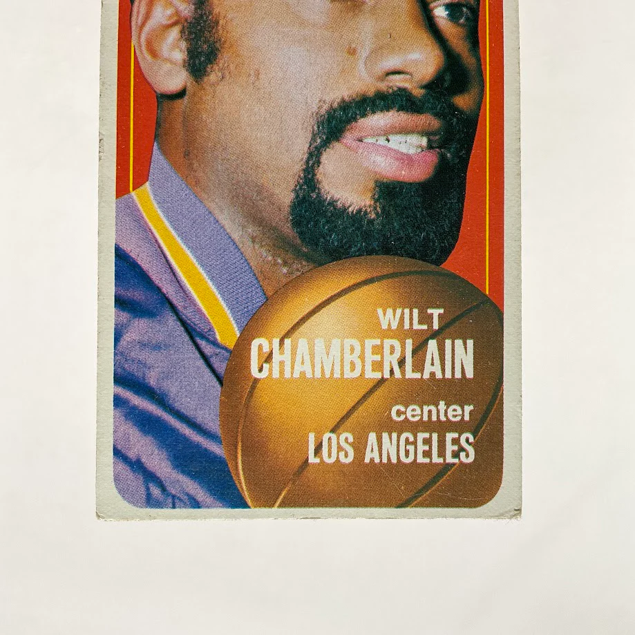 Wilt Chamberlain 1970-71 Topps #50 Los Angeles Lakers VG-EX #2 - Image 4