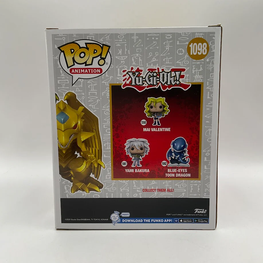Winged Dragon of Ra Funko Pop! Yu-Gi-Oh! #1098 25th Anniversary GameStop - Image 3