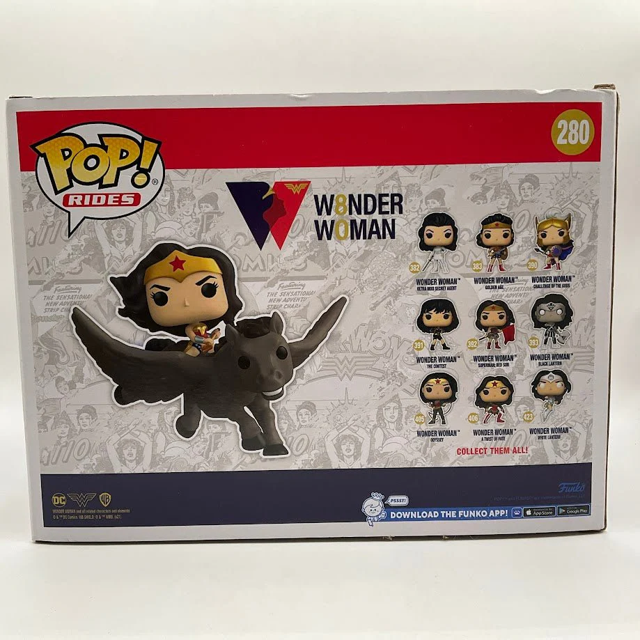 Wonder Woman on Pegasus Funko Pop! DC #280 - Image 3