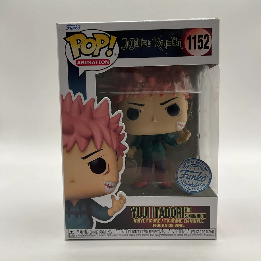 Yuji Itadori with Sukuna Mouth #1152 Funko Special Edition